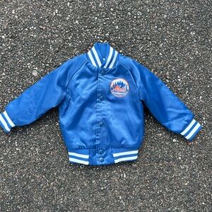 1988 Vintage Chalkline New York Mets Toddler Bomber Jacket